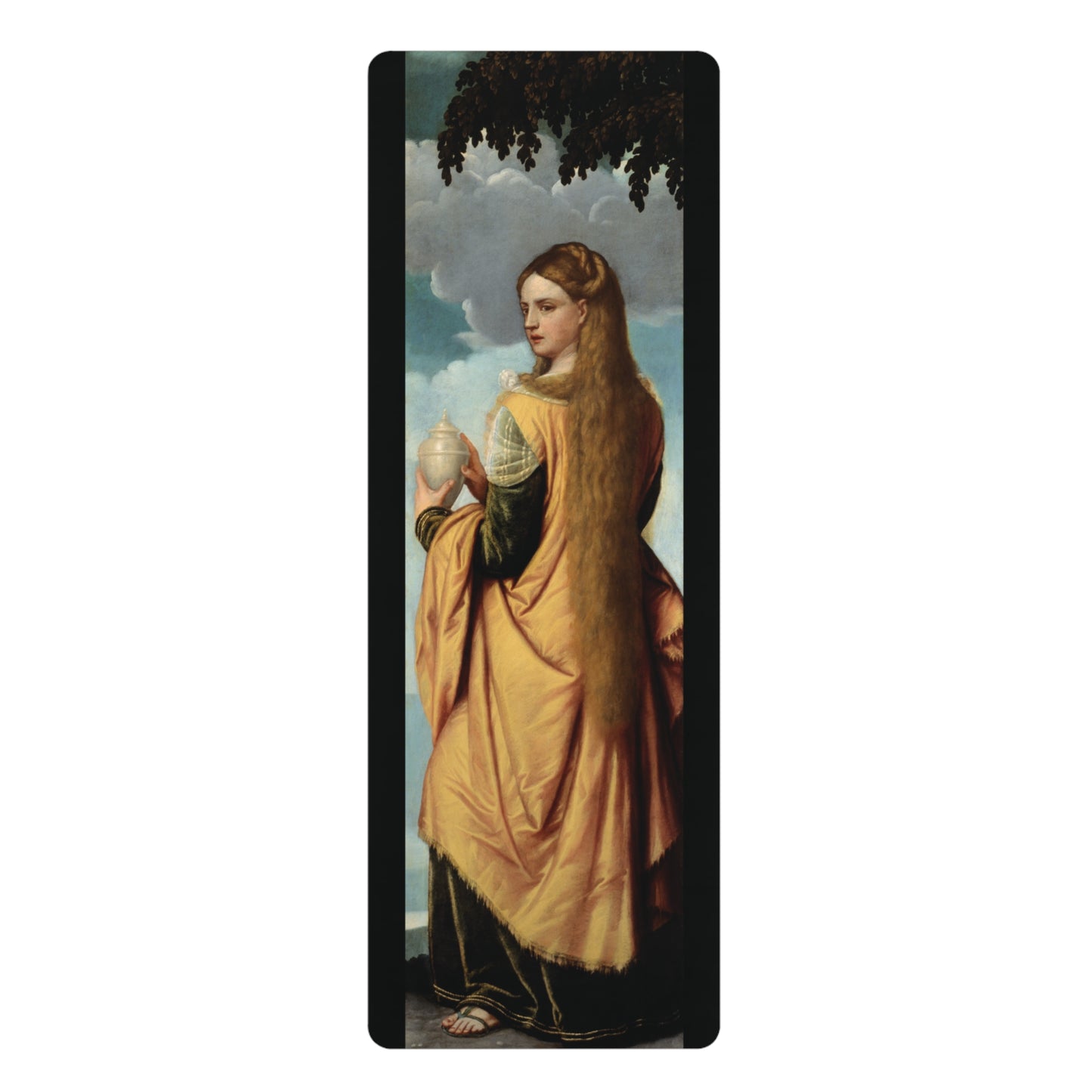 Mary Magdalene by Moretto da Brescia 1540 / 1550 Print - Yoga Mat
