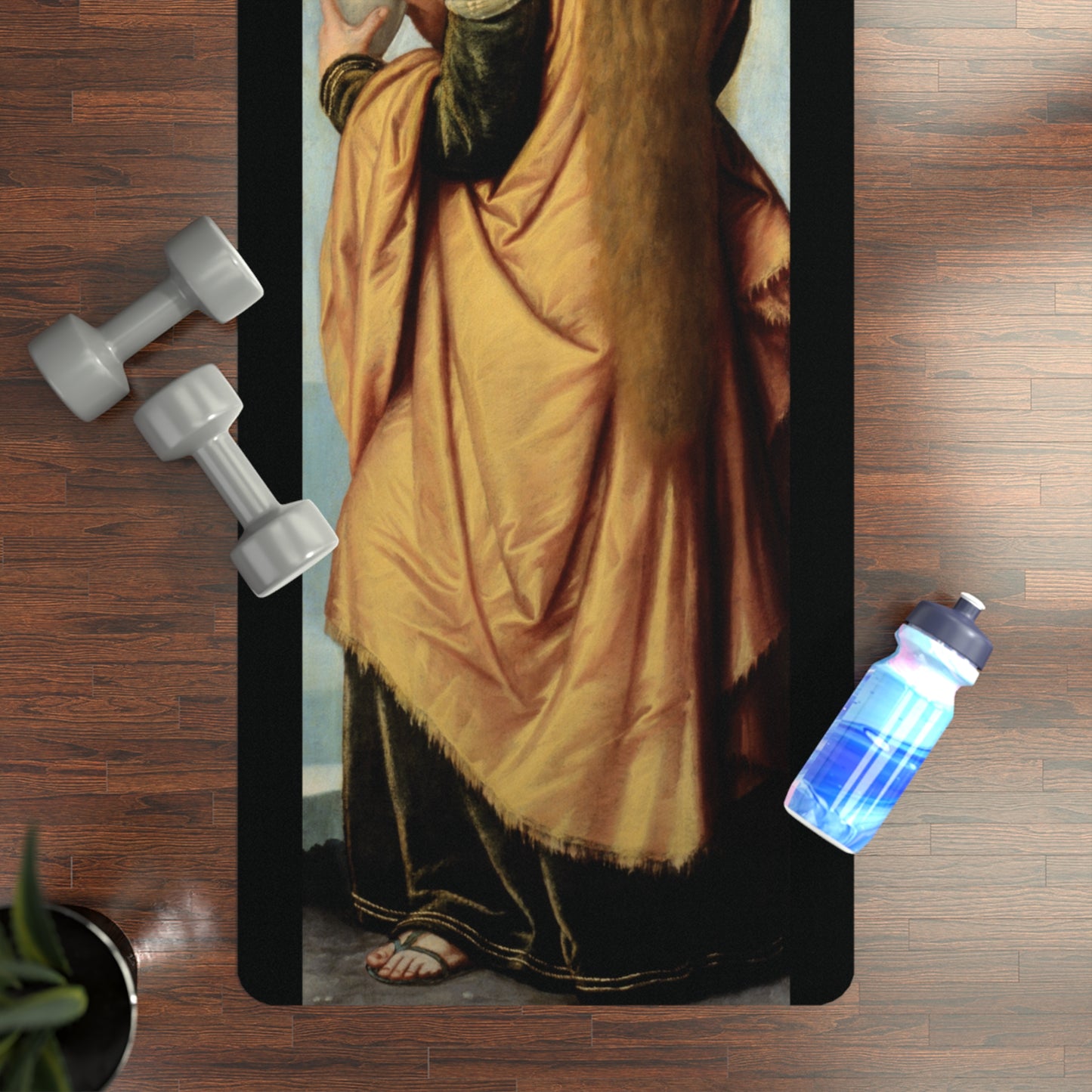 Mary Magdalene by Moretto da Brescia 1540 / 1550 Print - Yoga Mat