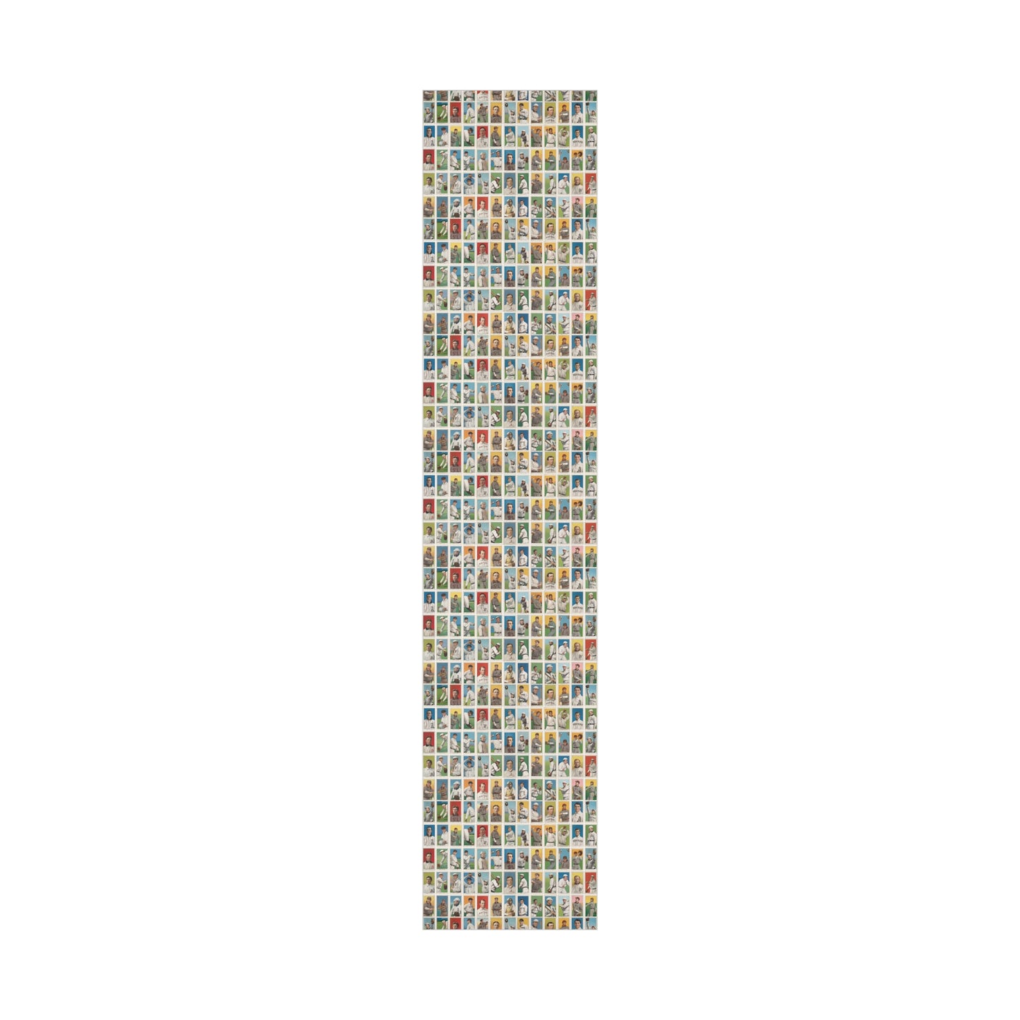 Victorian Baseball Cards 1900 to 1911 Collage Print - Gift Wrap