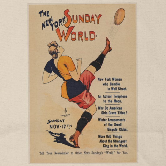 New York Sunday World 1895 Square