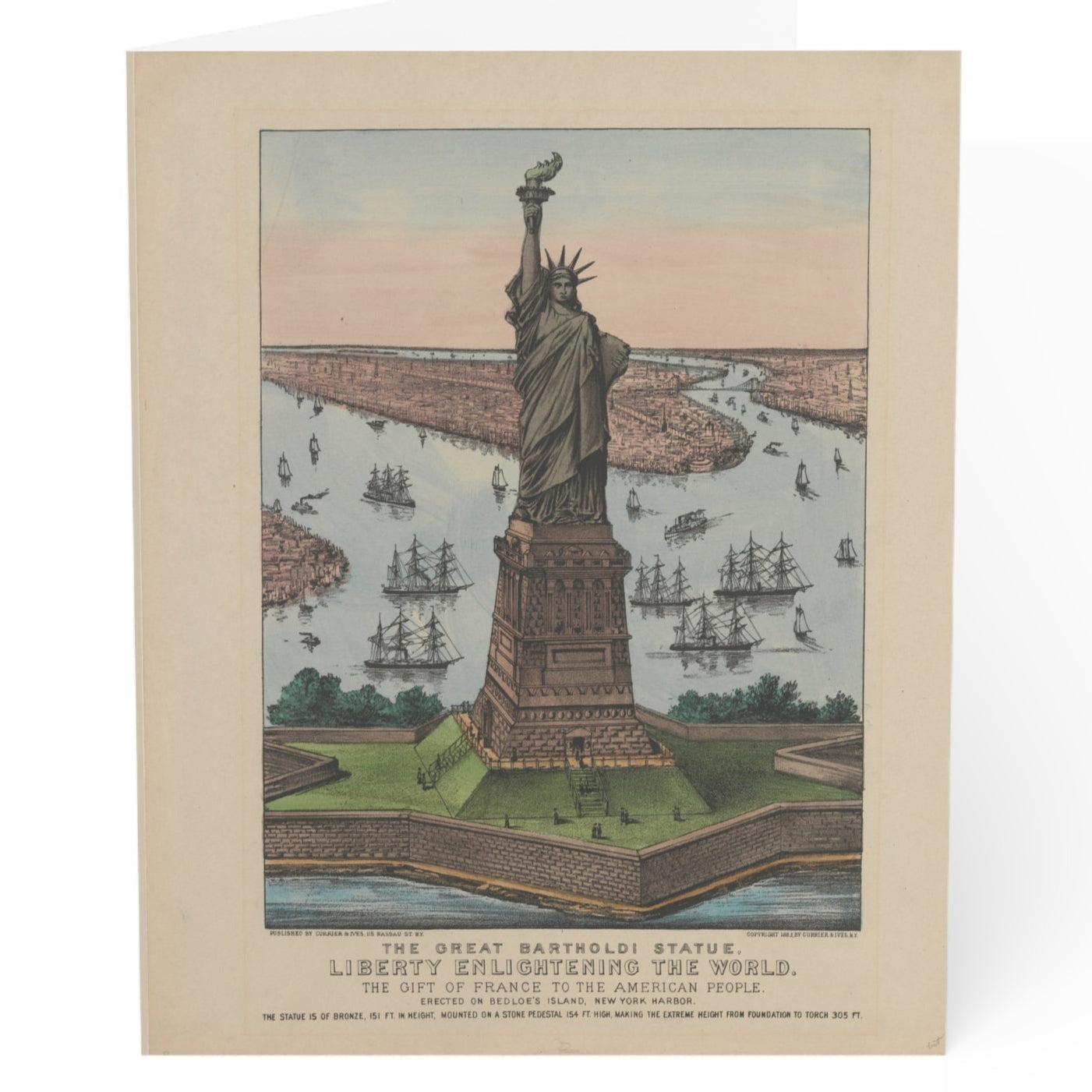 Statute of Liberty 1885 Front