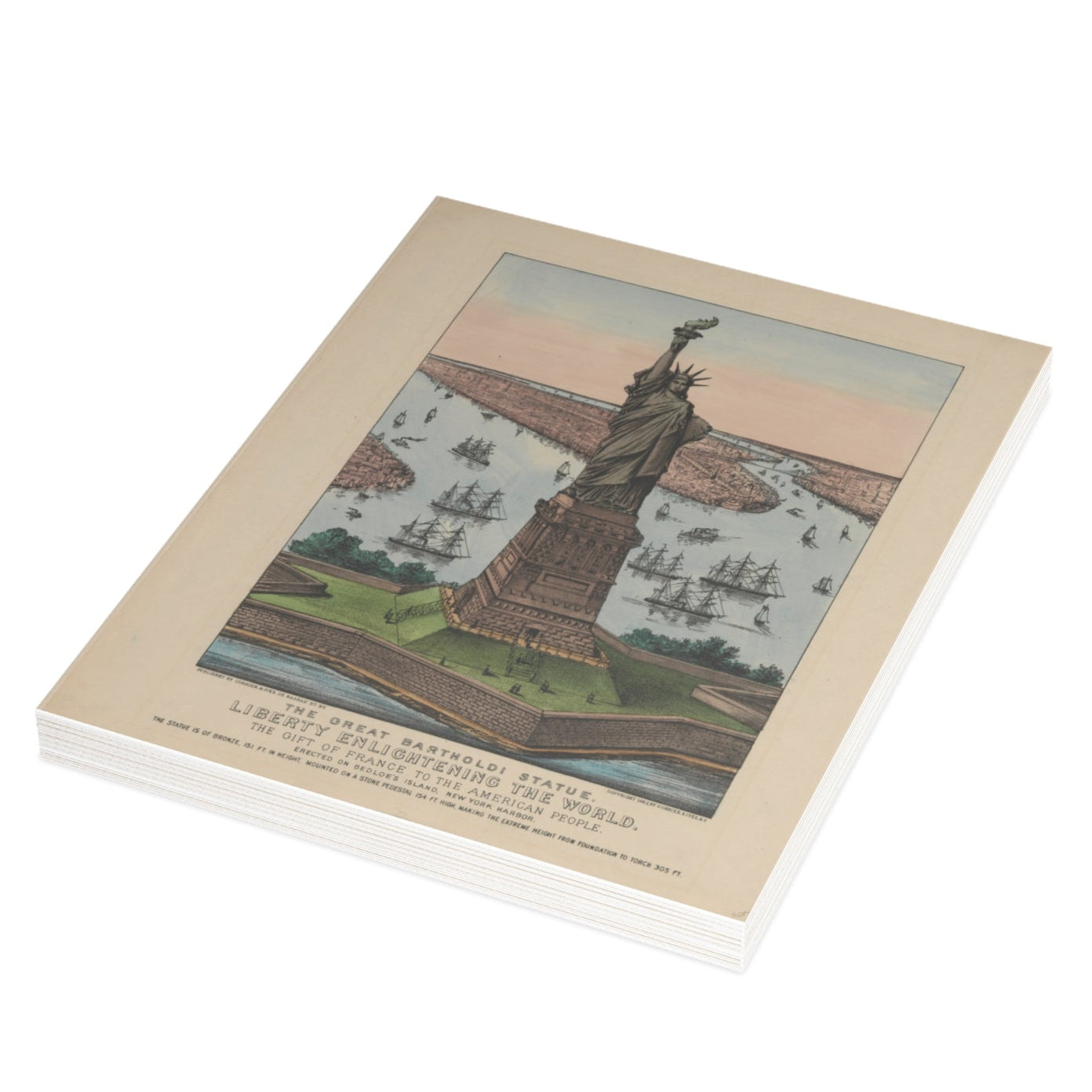 Statute of Liberty 1885 Set