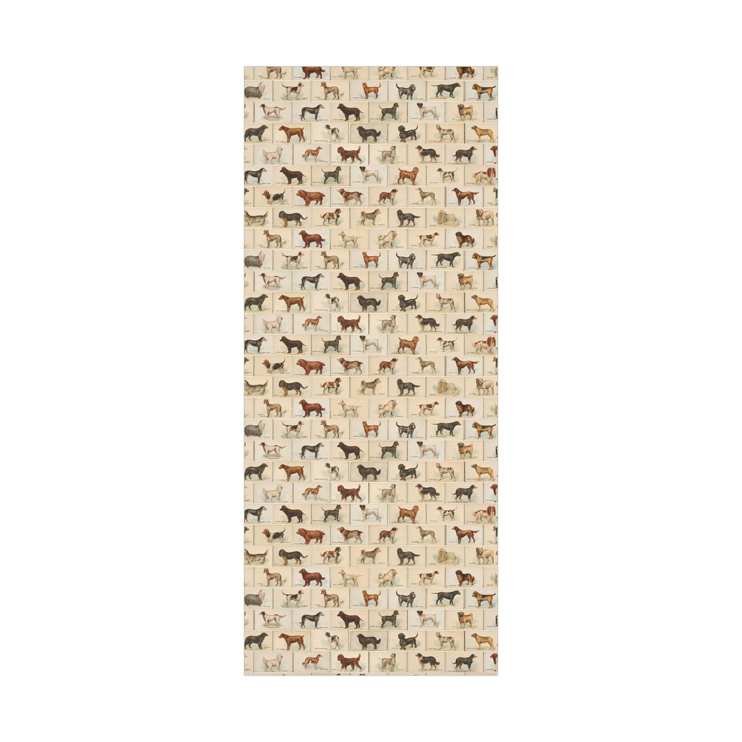 Victorian Dog Breeds 30 x 72 Inch